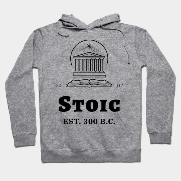 Stoic Classic Hoodie by StoicChimp